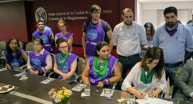 CABA: trabajadoras del Poder Judicial obtuvieron la licencia por violencia de género