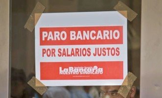 Comenzó el paro bancario de 48 horas