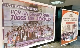 Elecciones gremiales en el Poder Judicial: la lista Violeta enfrenta a Piumato