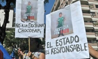 “Mataron a mi hijo estando drogados, le dispararon a un niño, lo fusilaron”
