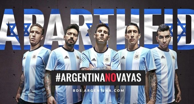 La masacre de palestinos y la campaña para que la selección argentina no juegue en Israel
