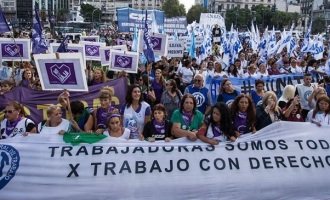 Trabajadoras rechazaron el proyecto de Equidad Salarial