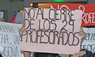 “No vamos a permitir que se borre de un plumazo la historia de la formación docente”
