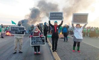 Crisis en Chubut: acampes, cortes y tomas en medio del reclamo paritario