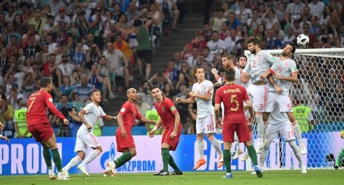 España 3 – Cristiano Ronaldo 3