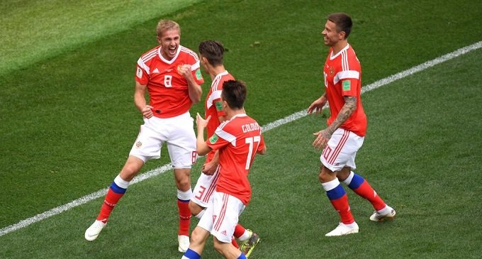 Arrancó el Mundial: Rusia ganó y sumó tres puntos claves