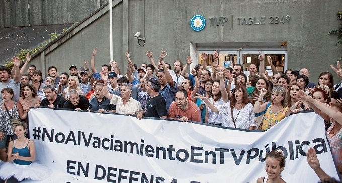 Aborto: la TV Pública censura la cobertura de las manifestaciones