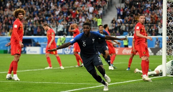 Francia es el primer finalista de Rusia 2018