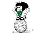 Aborto legal: Mafalda siempre con las pibas