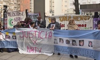 Segundo juicio por Natalia Melmann: absolvieron al policía y hubo incidentes