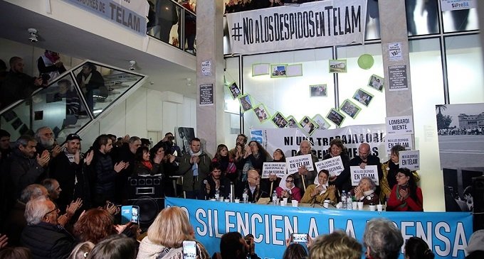 Solidaridad: en Télam buscan amplificar su reclamo de la mano de otros gremios