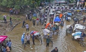 El sur de India sufrió la peor inundación en cien años