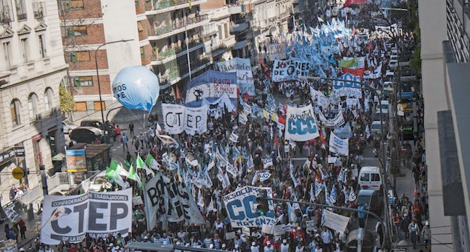 Los movimientos populares se preparan para una nueva marcha de San Cayetano