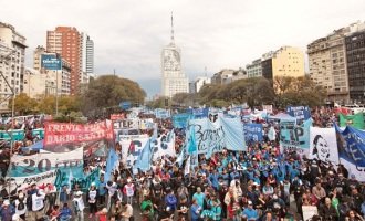 Jornada nacional de lucha contra el hambre y los despidos en el Estado