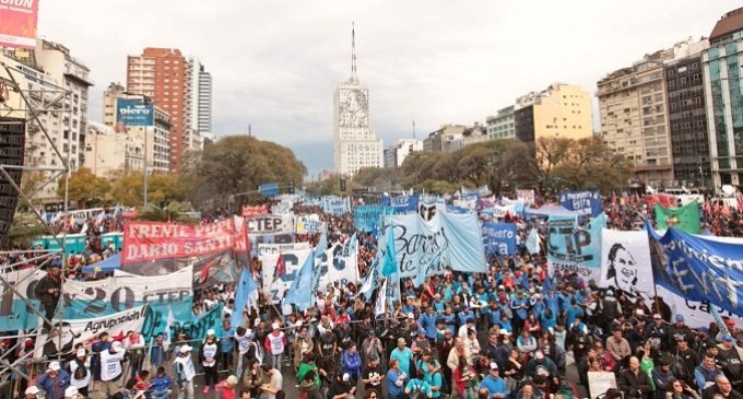 Jornada nacional de lucha contra el hambre y los despidos en el Estado