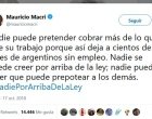 El valor del trabajo, a merced del devaluado trabajo de Macri