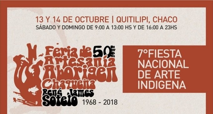 Chaco: 50 años de la Feria de Artesanía Aborigen “René James Sotelo”