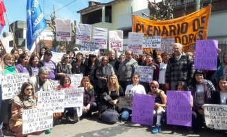 Berazategui: exigieron la liberación de la mujer que mató a su violador