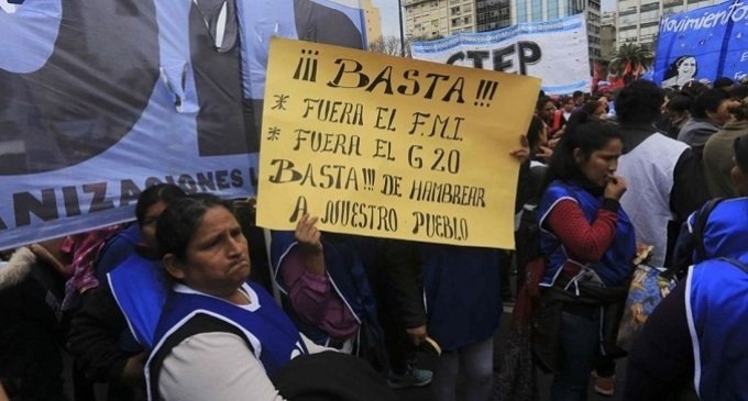 El Congreso será el lugar donde culmine la movilización contra el G20