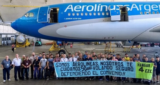 Nuevas medidas de fuerza en Aerolíneas Argentinas frente a la intransigencia del gobierno