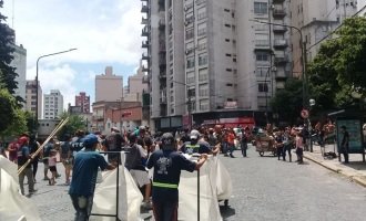 La Plata: cartoneros mostraron la ineficiencia de una empresa privada en la recolección de residuos