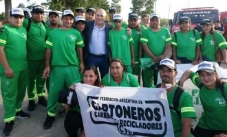 Mario Secco se suma a la pelea contra el negocio de la basura