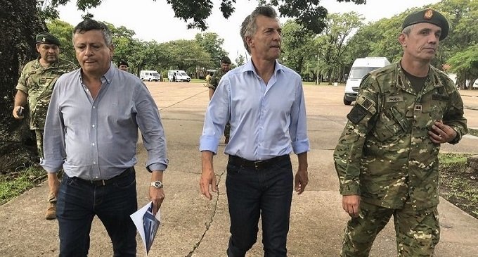 Macri sobre las inundaciones: “Nuestra infraestructura no alcanza para contenerlas”
