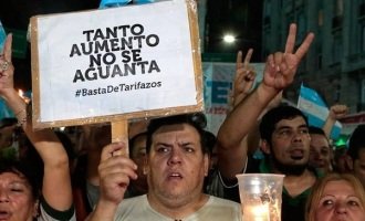 La ciudadanía se prepara para una nueva marcha de antorchas contra los tarifazos