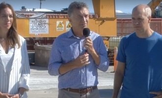 Macri visita el conurbano para levantar imagen en el día de su cumpleaños