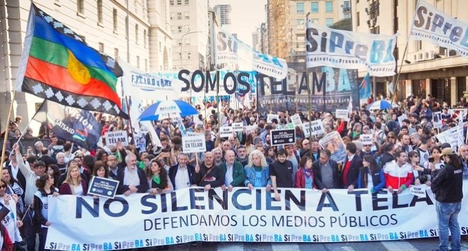 Télam: aprietes judiciales, censura y vaciamiento