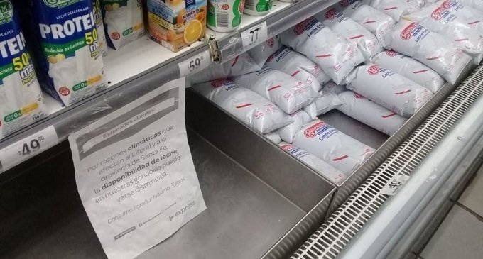 Preocupación por la falta de leche: advierten que puede escasear en los próximos meses