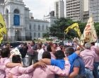 La Plata: movilización para exigir la libertad de los ex choferes de la Línea Este