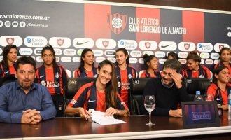 San Lorenzo se convirtió en el primer club en profesionalizar el fútbol femenino