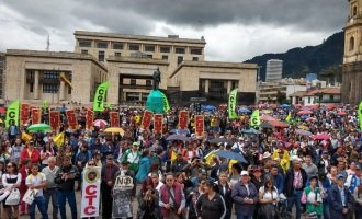 Paro nacional en Colombia contra las políticas de Iván Duque