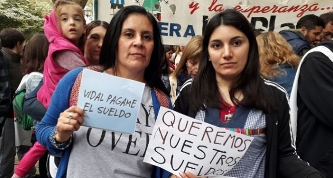 Preocupación por la falta de pagos a docentes bonaerenses