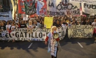 Masacre de San Miguel del Monte: familiares y organismos de DDHH marcharon contra el gatillo fácil