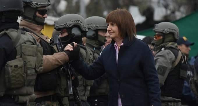 Bullrich calificó de “éxito” el accionar de Prefectura en el asesinato de Rafael Nahuel