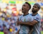 Argentina venció 2-0 a Venezuela y jugará el clásico ante Brasil