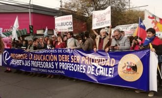La huelga docente llega a su quinta semana en Chile