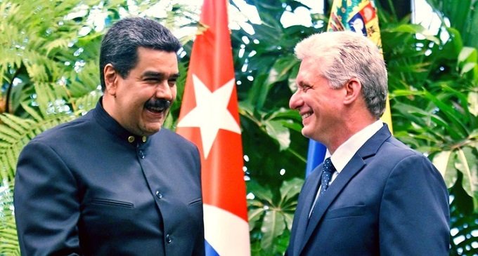 Díaz-Canel: “Seguiremos apoyando a la Revolución Bolivariana”