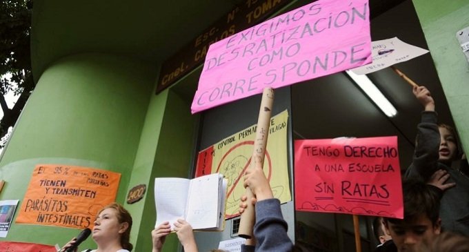 La pesada herencia PRO: ratas en las escuelas y escapes de gas