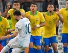 Brasil venció a Argentina por 2 goles y la dejó afuera de la copa