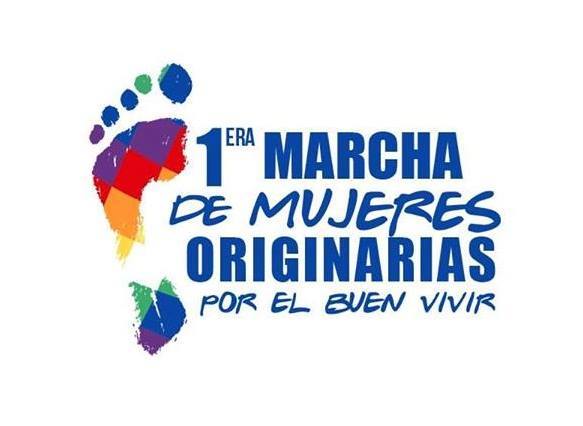 Logo Marcha Mujeres Originarias